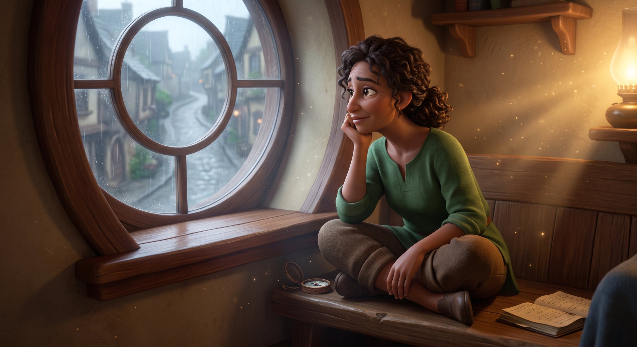 Coping With Major Life Change and Staying Yourself Person sitting quietly by a window during a major life transition, reflecting on identity and emotional resilience amid change