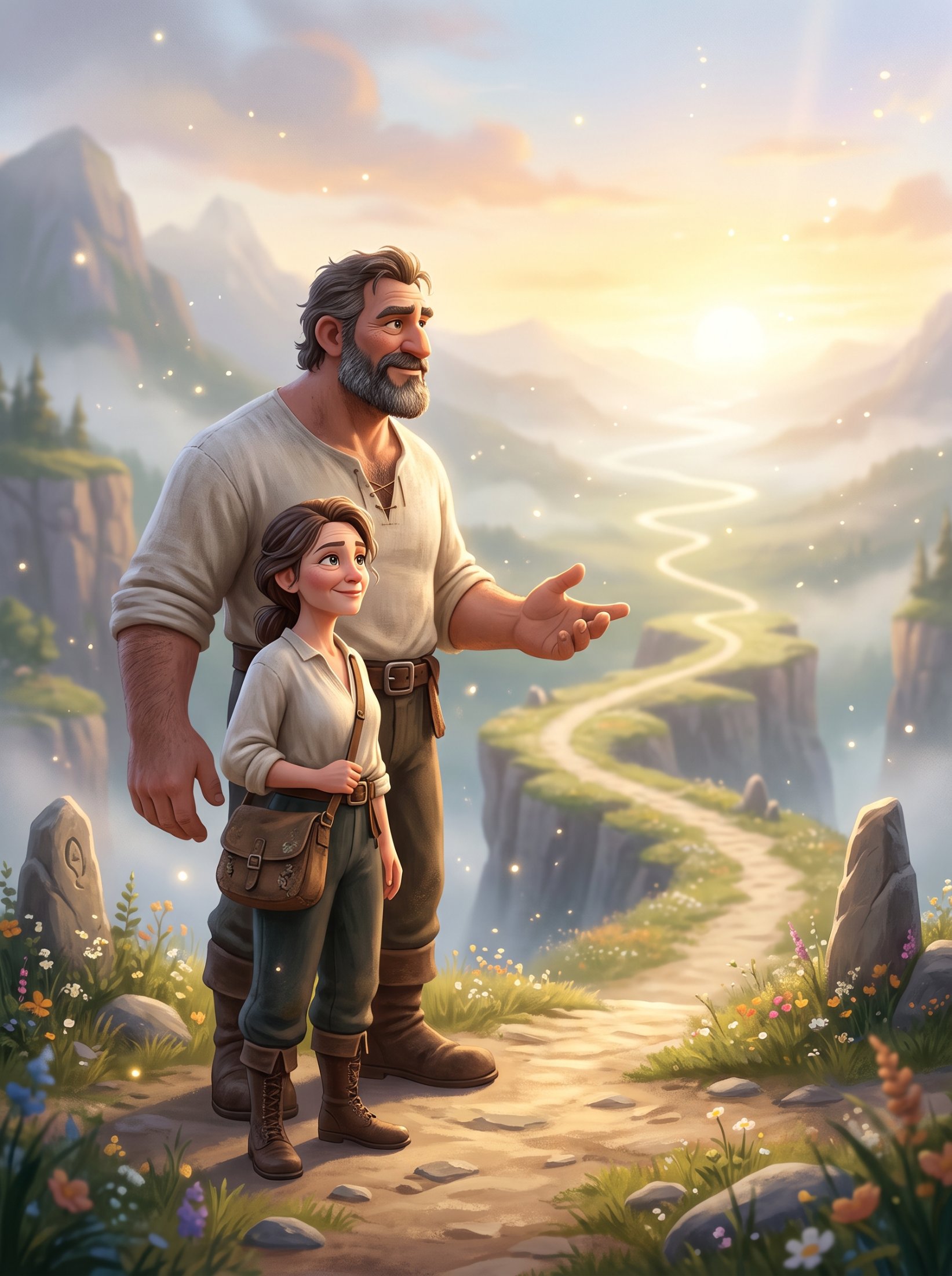 Journey 9 Vision Guide: Finding What You Want in Life Person standing at a crossroads gazing toward a bright horizon, symbolizing the search for life direction and personal vision